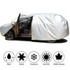 RESIGILAT: Prelata auto universala DacEnergy©, impermeabila, protectie solara, fermoar usa acces sofer, anti vant, rezistenta la zgarieturi, forma caroserie hatchback, marimea M, dimeniuni: 4.15×1.75.x1.45m-poza 4-Dacenergy.ro