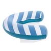 ​Scaun de inot gonflabil Bestway, PVC, material impermeabil Comfort Plush™, sarcina maxima 100 kg, 119 x 67.5 cm, albastru si alb-poza 7-Dacenergy.ro
