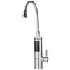 ​Robinet electric instant, pentru chiuveta, protectie supraincalzire, control temperatura, IPX4, teava flexibila, display LED, 3.3 kW, 220 - 240 V, argintiu-Dacenergy.ro