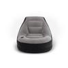 Sezlong gonflabil, dimensiuni 130 x 99 x 76 cm, material vinil, perna pentru picioare, culoare gri-Dacenergy.ro