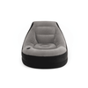 Sezlong gonflabil, dimensiuni 130 x 99 x 76 cm, material vinil, perna pentru picioare, culoare gri-poza 3-Dacenergy.ro
