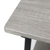 Birou DacEnergy©, structura din metal, blat din MDF, 105 x 71.5 x 47 cm, 2 rafturi, negru si gri-poza 4-Dacenergy.ro