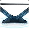​Cric auto trapezoidal, otel gros acoperit cu pulbere, capac protector din cauciuc, baza antiderapanta, 2 tone, pentru portbagaj, inaltime reglabila 13 cm–39 cm-poza 4-Dacenergy.ro