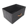 Comoda DacEnergy©, constructie metalica, 4 sertare de panza, 45 x 95 x 30 cm, negru si gri inchis-poza 6-Dacenergy.ro