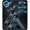​Set suport capre suspendare auto, otel inoxidabil, tampoane de protectie din cauciuc, inaltime reglabila 260–400 mm, 3 tone, 2 buc-poza 8-Dacenergy.ro