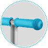 Trotineta pentru copii 3in1, constructie moderna si sigur, cos in forma de gargarita, detasabil, iluminare LED colorata a rotilor din fata, turcoaz-poza 3-Dacenergy.ro