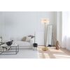 ​Lampadar, structura din metal, tije din sticla transparenta, dulie E27, 60W, 1520 x 380 mm, IP20, auriu mat-poza 5-Dacenergy.ro
