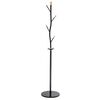 Cuier tip pom DacEnergy©, structura metalica din otel, baza de marmura, 9 carlige, 178 cm, negru-Dacenergy.ro