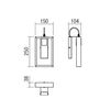 Aplica Smarter, structura metal si lemn de fag natur, cu soclu E27, 42W, design modern, negru mat-poza 3-Dacenergy.ro