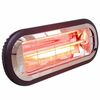 Incalzitor infrarosu cu halogen, material aluminiu si inox, putere 2000 W,  grad de protectie IP65, dimensiuni 460 x 190 x 75 mm-Dacenergy.ro