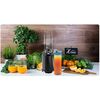 Blender pentru smoothie, realizat din plastic, lama din otel inoxidabil, 2 sticle incapatoare, cu capace anti-picurare, protectie la supraincalzire, 350 W, 0,57 l-poza 3-Dacenergy.ro
