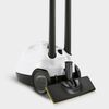 Curatitor cu abur Karcher, asigura o curatare temeinica fara substante chimice, capacitate recipient 1 litru, timp de incalzire 6.5 min, 1500 W, alb si negru-poza 3-Dacenergy.ro