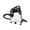 Aspirator Karcher, pentru aspirarea cu spray-extractie, umeda si uscata, filtru tip cartus, filtrare prin apa, cu sac, 4 litri, 220-240 V, 1000 W, 9 accesorii, maner de transport, alb-poza 4-Dacenergy.ro