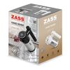Mixer de mana Zass, 300 W, 2 teluri, 2 carlige, 5 trepte de viteza, buton de eject cu sistem de siguranta, negru si argintiu-poza 5-Dacenergy.ro