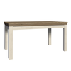 Masă extensibilă pentru dining, pin nordic/stejar sălbatic, 160-203x90 cm, ROYAL ST-Dacenergy.ro