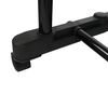 Cuier mobil, inox/plastic negru, OLIVER-poza 7-Dacenergy.ro