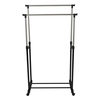 Cuier mobil, inox/plastic negru, OLIVER-poza 5-Dacenergy.ro