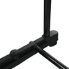 Cuier mobil, inox/plastic negru, OLIVER-poza 6-Dacenergy.ro