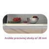 Dulap inferior cu 3 sertare, stejar sonoma, LINE-poza 6-Dacenergy.ro