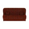 Canapea extensibilă, material textil cărămiziu/model, ASIA NEW-poza 5-Dacenergy.ro