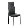 Scaun, piele eco neagră/metal negru, COLETA NOVA-Dacenergy.ro