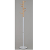 Cuier, lemn natural/metal alb, HORST-poza 3-Dacenergy.ro