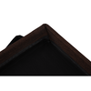 Taburet pliabil, material maro, ORELIA-poza 9-Dacenergy.ro