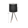 Lampă de masă, negru, JADE TYP 4 8008-44A-poza 2-Dacenergy.ro