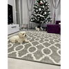 Covor, maro deschis/model fildeş, 57x90, DESTA-poza 2-Dacenergy.ro
