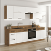 Cabinet inferior cu rafturi, stejar Lancelot, VEGA 30 D ZAK BB-poza 10-Dacenergy.ro