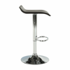 Scaun de bar, piele eco neagră/crom, LARIA NEW-poza 8-Dacenergy.ro