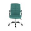 Scaun de birou, verde azur, MORGEN-poza 2-Dacenergy.ro