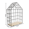Set de 3 rafturi, natural/negru, AZURI-poza 6-Dacenergy.ro