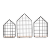 Set de 3 rafturi, natural/negru, AZURI-poza 4-Dacenergy.ro
