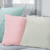Pernă, material textil de catifea mentă, 60x60, OLAJA TIPUL 10-poza 2-Dacenergy.ro