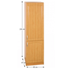 Dulap de bucătărie, pentru alimente, dreapta, arin, LORA MDF NEW KLASIK S60LO-poza 3-Dacenergy.ro