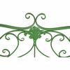 Bancă de grădină, verde, ETELIA-poza 5-Dacenergy.ro