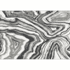 Covor, alb/negru/model, 57x90, SINAN-Dacenergy.ro