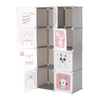 Dulap modular pentru copii, gri / model pentru copii, ATREY-poza 12-Dacenergy.ro