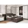 Pat boxspring, 140x200, maro, STAR-poza 7-Dacenergy.ro