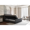 Pat boxspring, 180x200, gri, STAR-poza 3-Dacenergy.ro