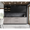 Uşă de maşină de spălat vase, caşmir/negru, ARAKA ZM 570x596-poza 5-Dacenergy.ro
