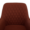 Scaun de design, maro/negru, OSKOR-poza 3-Dacenergy.ro