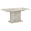 Masă extensibilă de sufragerie, beton, 160-200x90 cm, BOBA-Dacenergy.ro