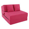 Saltea pliabilă/fotoliu extensibil, 2în1, roz magenta, PELOS-poza 4-Dacenergy.ro