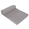 Saltea pliabilă/fotoliu extensibil, 2 in 1, gri, VEDIS-poza 3-Dacenergy.ro