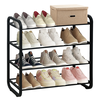 Pantofar, 4 rafturi, negru, FERRUM-Dacenergy.ro