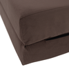Saltea pliabilă/fotoliu extensibil, 2 în 1, maro Taupe, VEDIS-poza 10-Dacenergy.ro