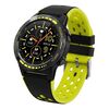 Ceas SmartWatch DacEnergy©, Android/IOS, Impermeabil IP67, GPS incorporat pentru trasee de miscare sportive, monitorizare ritm cardic, tensiune arteriala, somn, memento sedentar, culoare negru/galben-Dacenergy.ro