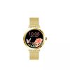 SmartWatch DacEnergy©, monitorizare fitness, Android ios, monitorizare ritm cardiac, tensiune arteriala, rezistent la apa, baterie 150mAh, 1.09 inch IPS 240x240, auriu-Dacenergy.ro